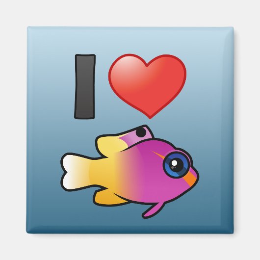 I Love Royal Gramma Magneet (Voorkant)