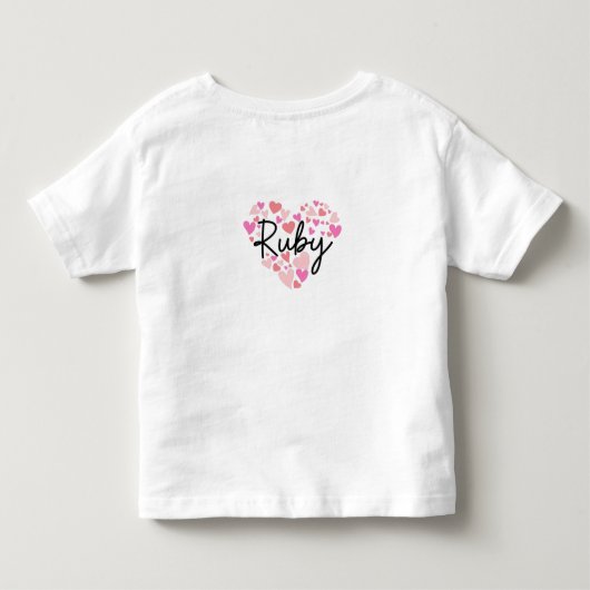 I love Ruby Kinder Shirts (Achterkant)