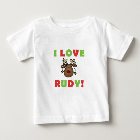 I Love Rudy Tshirts and Gifts (Voorkant)
