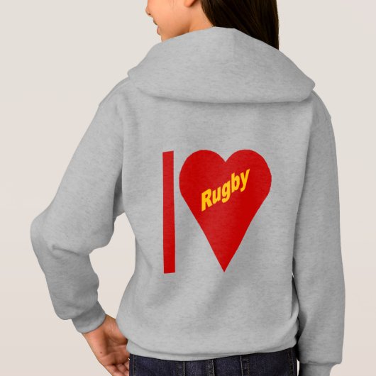I LOVE RUGBY (Achterkant)