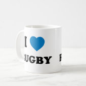 I Love Rugby Koffiemok (Voorkant links)