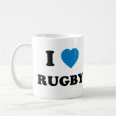 I Love Rugby Koffiemok (Links)
