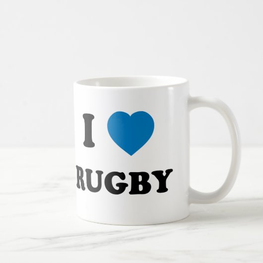I Love Rugby Koffiemok (Rechts)
