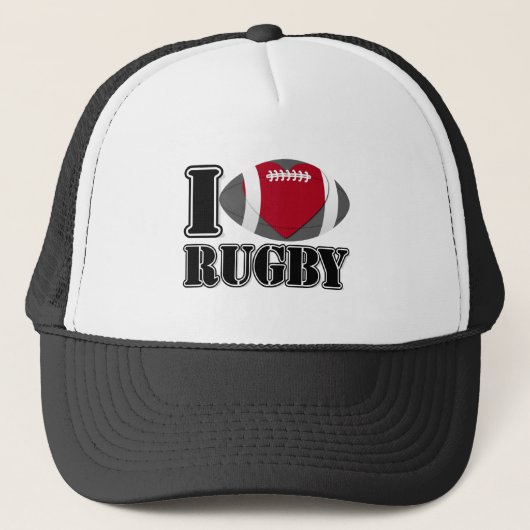 I Love Rugby - Pet (Voorkant)