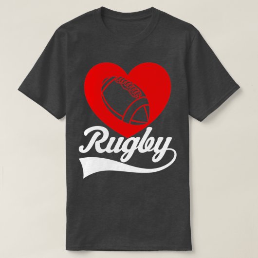 I love rugby Rugby forever 2 T-shirt (Design voorkant)