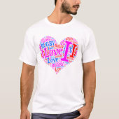 I Love Rugby - Unisex T shirt (Voorkant)