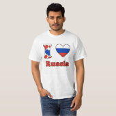 I love Russia T-shirt (Voorkant volledig)