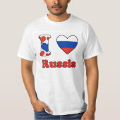 I love Russia T-shirt (Voorkant)