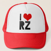 I Love RZ Trucker Pet (Voorkant)