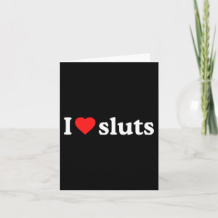 I Love S · I Heart S Y2K esthetische lange mouw Kaart