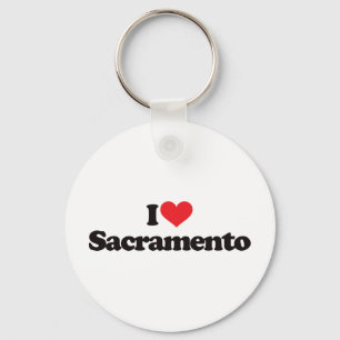 I Love Sacramento Sleutelhanger