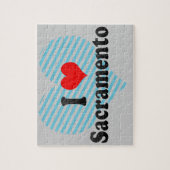 I Love Sacramento, Verenigde Staten Legpuzzel (Verticaal)