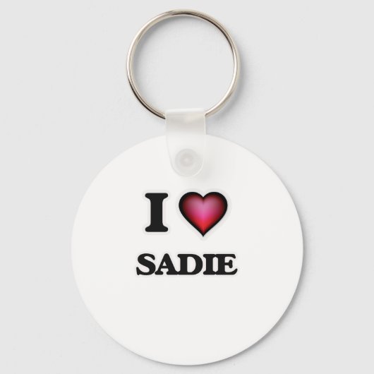 I Love Sadie Sleutelhanger (Voorkant)