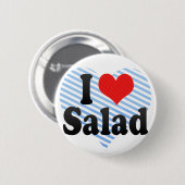 I Love Salad Ronde Button 5,7 Cm (Voorkant /achterkant)