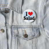 I Love Salad Ronde Button 5,7 Cm (In situ)