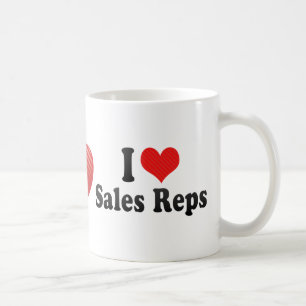 I Love Sales Reps Koffiemok