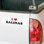 I Love Salinas California Bumpersticker (Op Truck)
