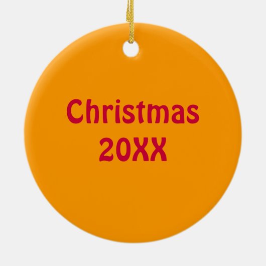 I Love Salsa Dance Custom Danslover Keramisch Ornament (Achterkant)