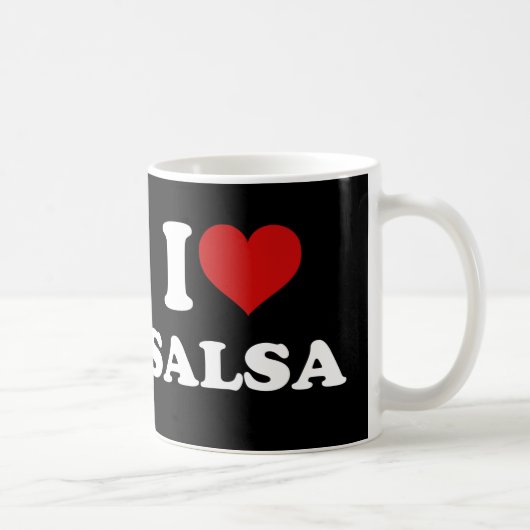 I Love Salsa Koffiemok (Rechts)
