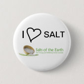 I Love Salt Button (Voorkant)