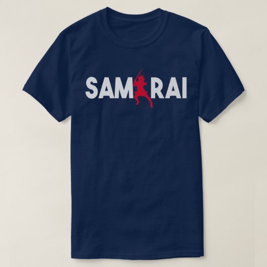I Love Samurai Player Samurai Coach Lover T-shirt (Design voorkant)