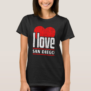 I Love San Diego Best Home City I Heart San Diego T-shirt