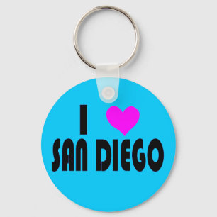 I Love San Diego California USA sleutelhanger