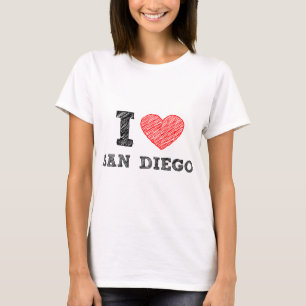 I Love San Diego T-shirt