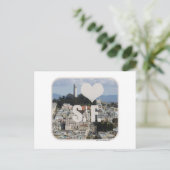 I Love San Francisco Briefkaart (Staand voorkant)