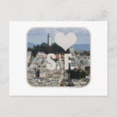 I Love San Francisco Briefkaart (Voorkant)