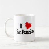 I Love San Francisco Koffiemok (Links)