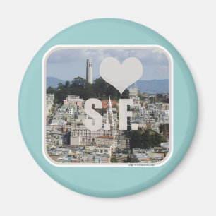 I Love San Francisco Magneet
