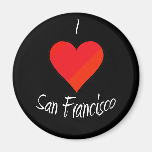 I Love San Francisco Magneet