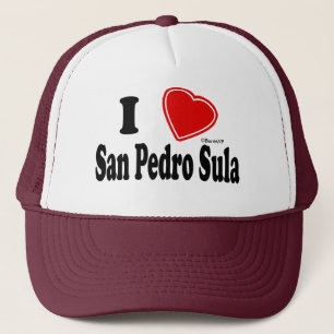 I Love San Pedro Sula Trucker Pet