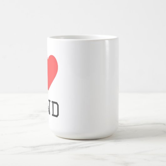 I love sand koffiemok (Center)