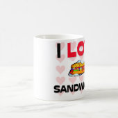 I Love Sandwiches Koffiemok (Center)