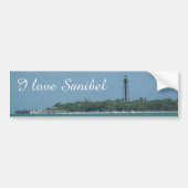 I Love Sanibel bumper sticker (Voorkant)