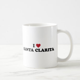 I Love Santa Clarita California Koffiemok