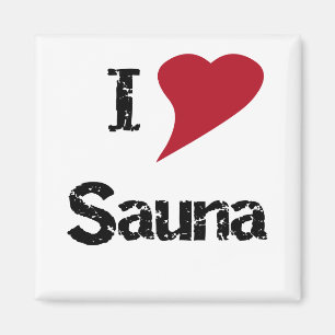 I Love Sauna Magneet