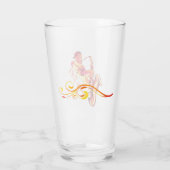 I Love Sax Glas (Achterkant)