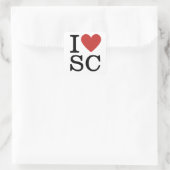 I ❤️ Love SC - Supply Chain STICKER (Tas)
