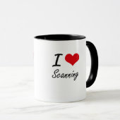 I Love Scanning Mok (Voorkant rechts)