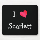 I Love Scarlett Muismat (Voorkant)