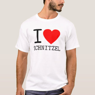 I love Schnitzel Österreich Wiener Dialekt T-shirt