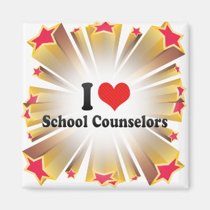 I Love School Counsellers Magneet