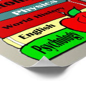 I Love School Poster (Hoek)