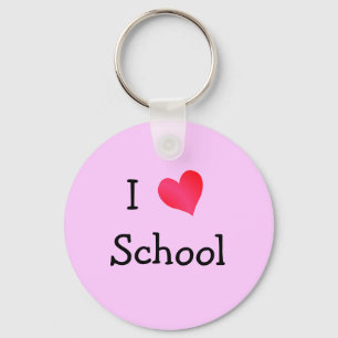 I Love School Sleutelhanger