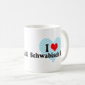 I Love Schwabisch Hall, Germany Koffiemok (Voorkant rechts)