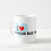 I Love Schwabisch Hall, Germany Koffiemok (Voorkant links)