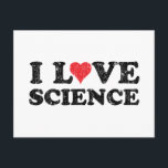 I Love Science Briefkaart<br><div class="desc"></div>
